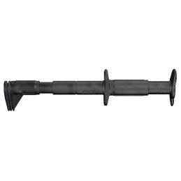 1 pcs - Staubli Black Grabber Clip with Right Angle Jaws, 5A, 4mm Socket