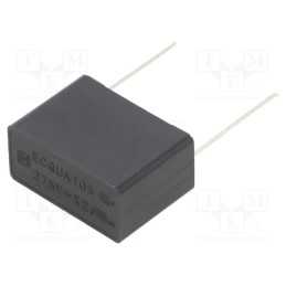 1 pcs x PANASONIC - ECQUAAF105K - Capacitor: polypropylene, ECQUA, 1uF, 26x19x12mm, THT, ±10%, 22.5mm