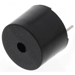 100 pcs - RS PRO 80dB PCB Mount Continuous Internal Magnetic Buzzer Component, 12 (Dia.) x 14mm, 2V dc Min, 3V dc Max