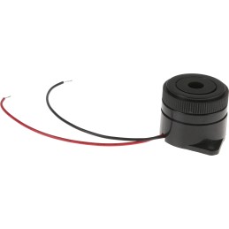 100 pcs - RS PRO 95dB Panel Mount Continuous Internal Piezo Buzzer, 29.5 (Dia.) x 24.5mm, 1.5V dc Min, 28V dc Max