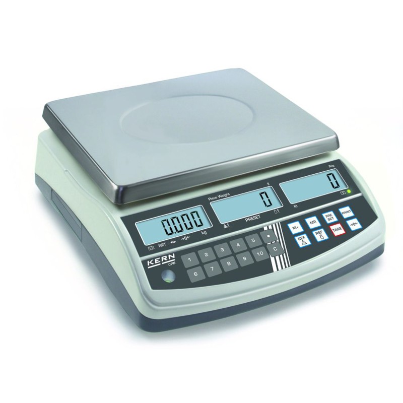 1 pcs - Kern Weighing Scale, 6kg Weight Capacity Type C - European Plug, Type G - British 3-pin PreCal