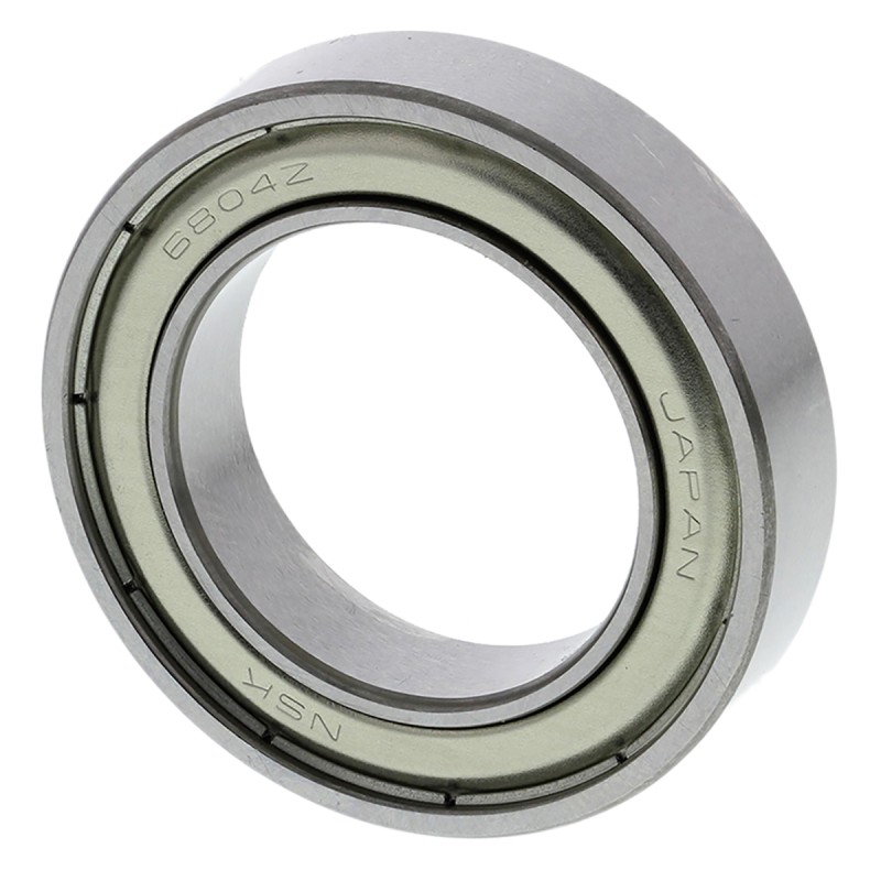 1 pcs - NSK 6804ZZ Single Row Deep Groove Ball Bearing- Both Sides Shielded 20mm I.D, 32mm O.D