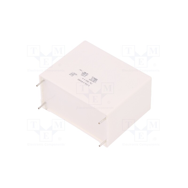 1 pcs x KEMET - C4AQCBW5550A3MJ - Capacitor: polypropylene, DC-Link, 55uF, ESR: 4.1mΩ, THT, ±5%, 6V/μs