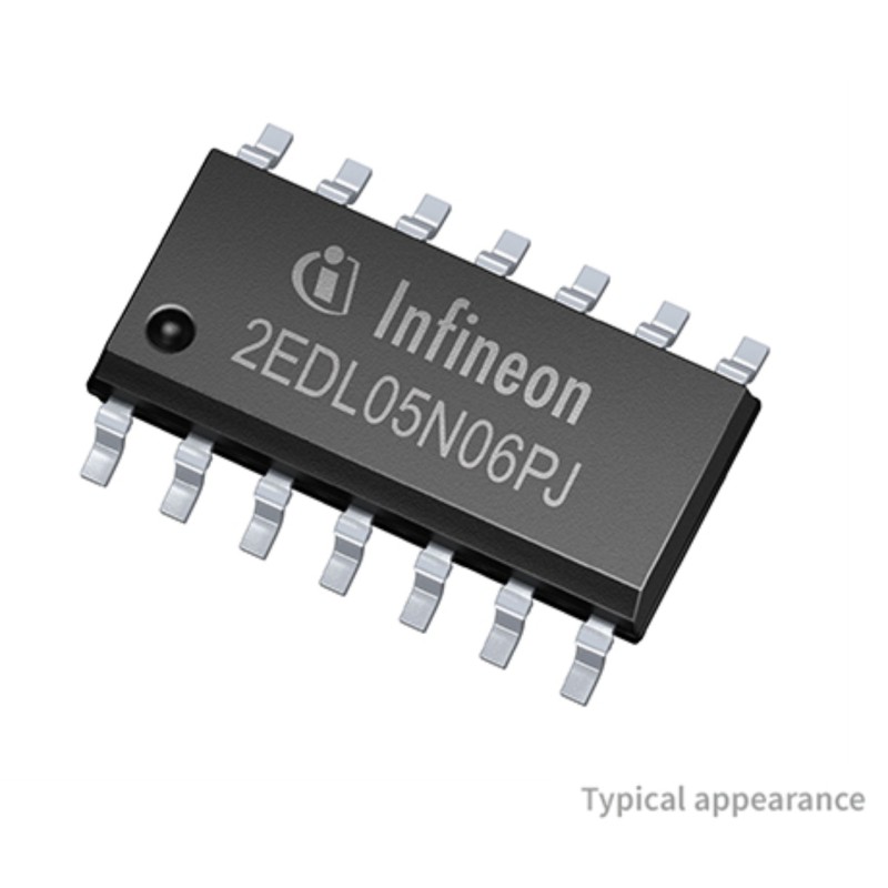 2 pcs - Infineon 2EDL05N06PJXUMA1, 500 mA, 600V 14-Pin, DSO-14
