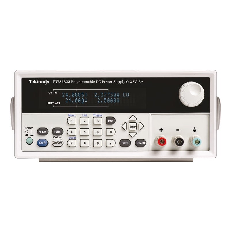 1 pcs - Tektronix PWS4000 Series Digital Bench Power Supply, 0 - 20V, 5A, 1-Output, 100W