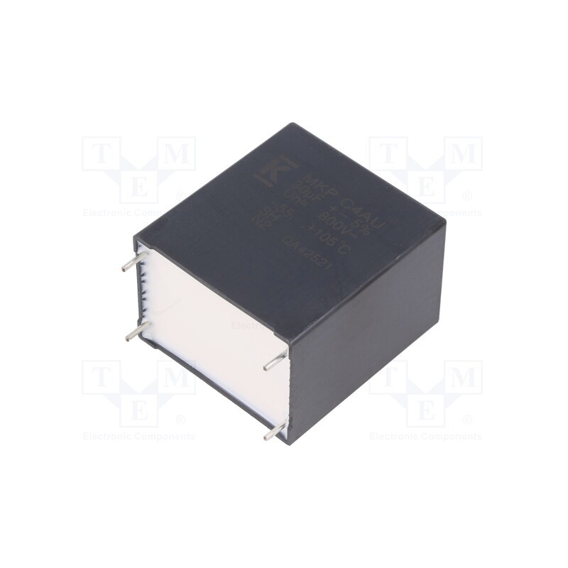 1 pcs x KEMET - C4AUIBW5300M3LJ - Capacitor: polypropylene, DC-Link, 30uF, ESR: 2.9mΩ, THT, ±5%, 24.7A