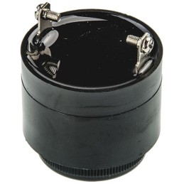 25 pcs - RS PRO 91dB Panel Mount Fast Pulse Internal Piezo Buzzer, 43 (Dia.) x 43mm, 60V ac/dc Min, 250V ac/dc Max