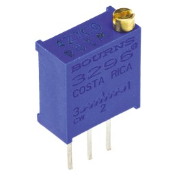 1 pcs - 100kΩ, Through Hole Trimmer Potentiometer 0.5W Top Adjust Bourns, 3296