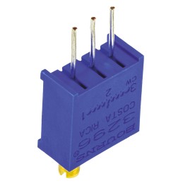 1 pcs - 100kΩ, Through Hole Trimmer Potentiometer 0.5W Top Adjust Bourns, 3296