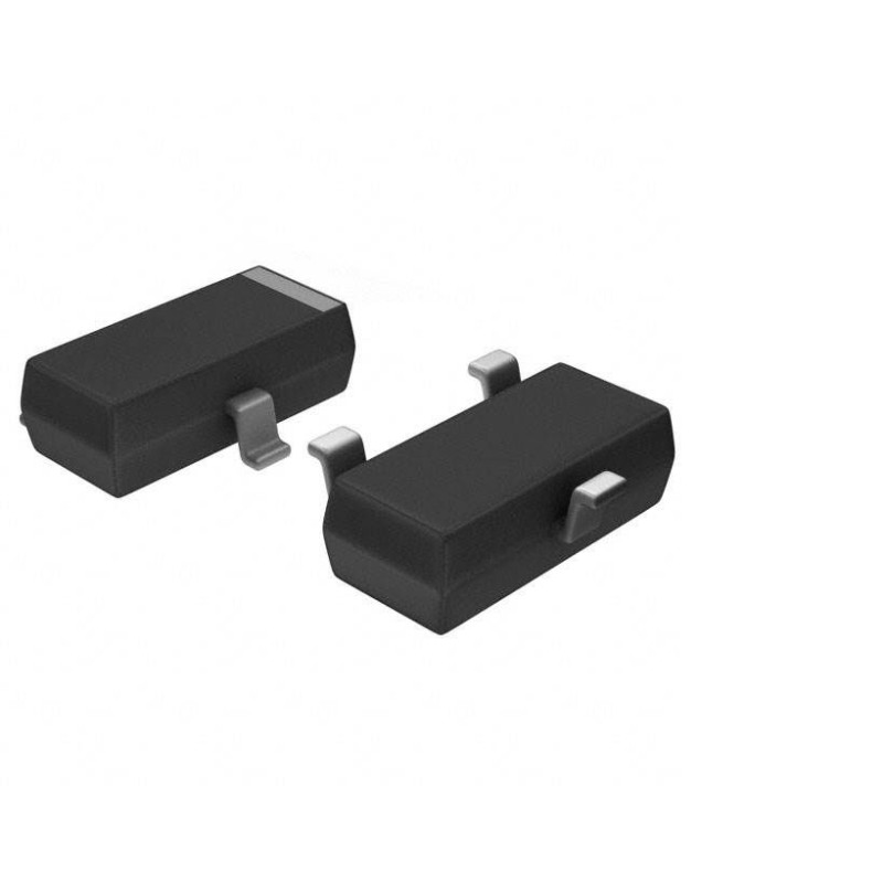 50 pcs - P-Channel MOSFET, 5 A, 30 V, 3-Pin SOT-23 Vishay SI2347DS-T1-GE3