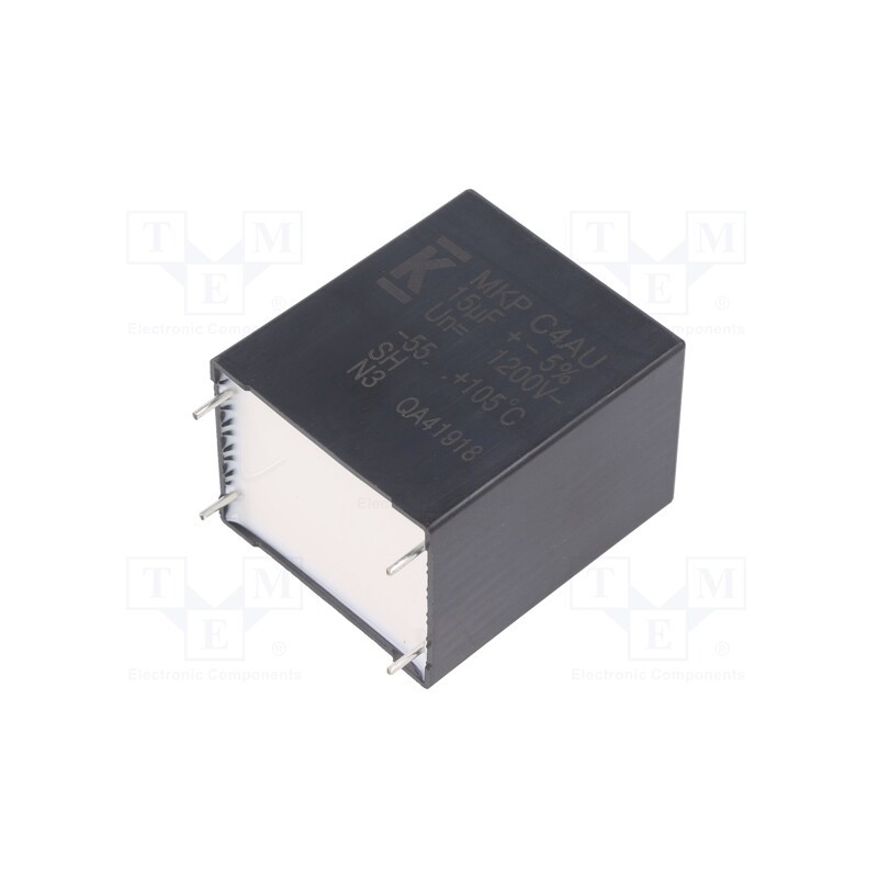 1 pcs x KEMET - C4AUPBW5150M3PJ - Capacitor: polypropylene, DC-Link, 15uF, ESR: 3.7mΩ, THT, ±5%, 22.8A