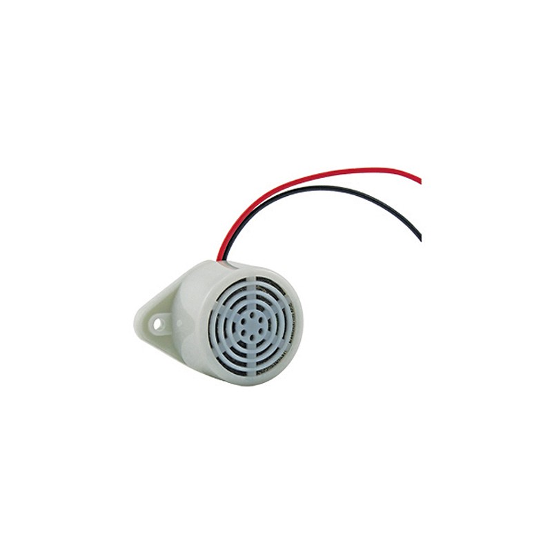 50 pcs - RS PRO ≥95dB Base Mount, Panel Mount Single Internal Magnetic Buzzer Component, 26.4 x 17.6mm, 7V dc Min, 12V dc Max