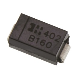 50 pcs - Diodes Inc 60V 1A, Schottky Diode, 2-Pin DO-214AC B160-13-F