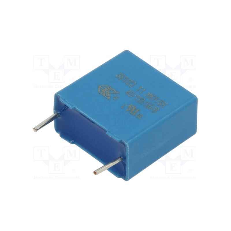 2 pcs x EPCOS - B81123C1472M000 - Capacitor: polypropylene, 4.7nF, 18x17.5x9mm, THT, ±20%, 15mm, bulk