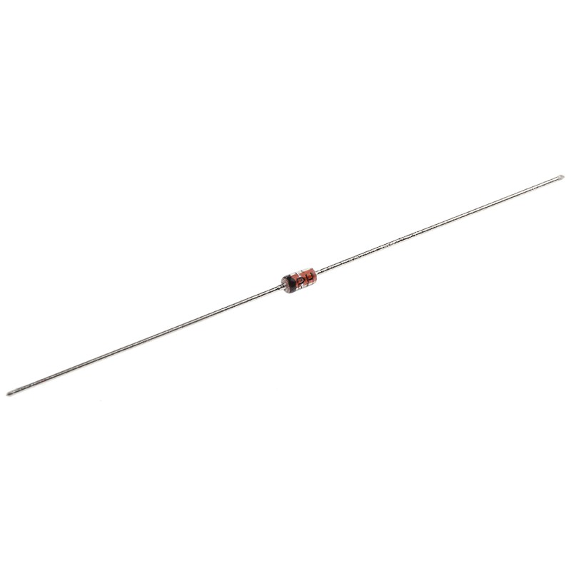 50 pcs - Nexperia 250V 250mA, Rectifier Diode, 2-Pin DO-35 BAV21,113