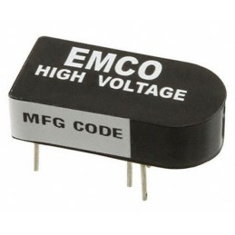 1 pcs - XP Power AH DC-DC Converter, 6kV dc/ 250μA Output, 0 - 5 V dc Input, 1.5W, Through Hole, +75°C Max Temp -25°C