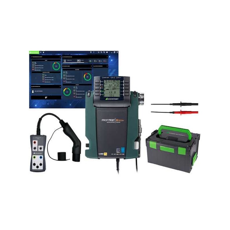 1 pcs - Gossen Metrawatt PROFiTEST MTECH+IQ EV Basic Packet Multifunction Tester Set
