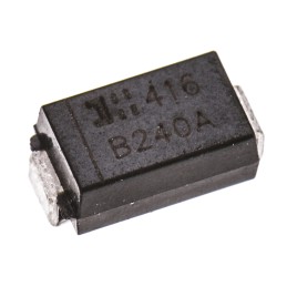 50 pcs - Diodes Inc 40V 2A, Schottky Diode, 2-Pin DO-214AC B240A-13-F