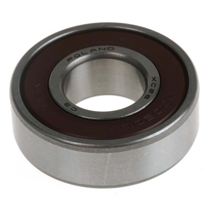 1 pcs - NSK 6202DDUC3 Single Row Deep Groove Ball Bearing- Both Sides Sealed 15mm I.D, 35mm O.D