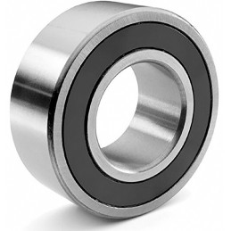 1 pcs - FAG 606-2RSR-CO7 Single Row Deep Groove Ball Bearing- Both Sides Sealed 6mm I.D, 17mm O.D