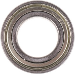 1 pcs - RS PRO 6006-2Z/C3 Single Row Deep Groove Ball Bearing- Both Sides Shielded 30mm I.D, 55mm O.D