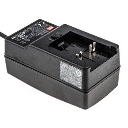 1 pcs - MEAN WELL 24W Plug-In AC/DC Adapter 24V dc Output, 1A Output