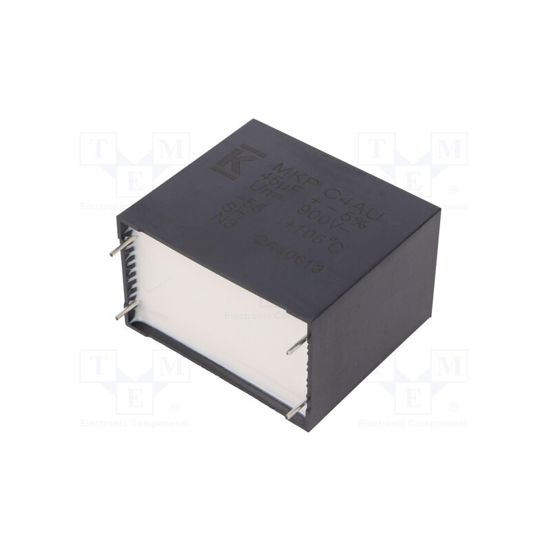 1 pcs x KEMET - C4AUOBW5450M3NJ - Capacitor: polypropylene, DC-Link, 45uF, ESR: 3.9mΩ, THT, ±5%, 25.4A