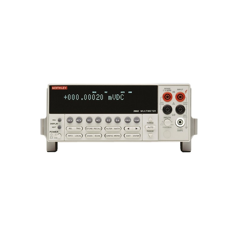 1 pcs - Keithley 2002 Bench Digital Multimeter, True RMS, 2A ac Max, 2A dc Max, 750V ac Max