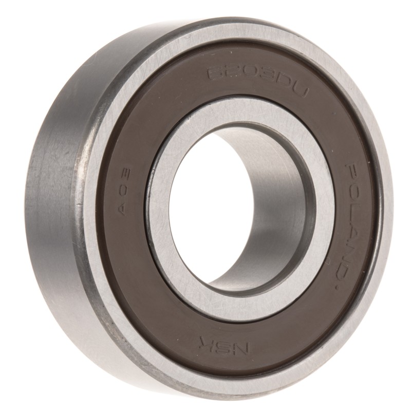 1 pcs - NSK 6203DDU Single Row Deep Groove Ball Bearing- Both Sides Sealed 17mm I.D, 40mm O.D