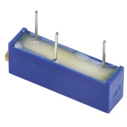 1 pcs - Vishay 43P Series 20-Turn Through Hole Trimmer Resistor with Pin Terminations, 20kΩ ±10% 1/2W ±100ppm/°C Side Adjust