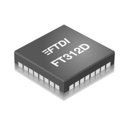 2 pcs - FTDI Chip FT312D-32L1C-R, USB Controller, 3.3 V, 32-Pin LQFP