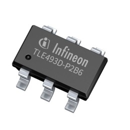 2 pcs - Infineon 3-Axis Surface Mount Position Sensor, PG-TSOP6-6-8, I2C, 6-Pin
