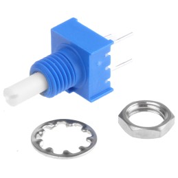 1 pcs - Bourns 500kΩ Rotary Potentiometer Continuous-Turns 1-Gang Bushing Mount, 3310Y-001-504L