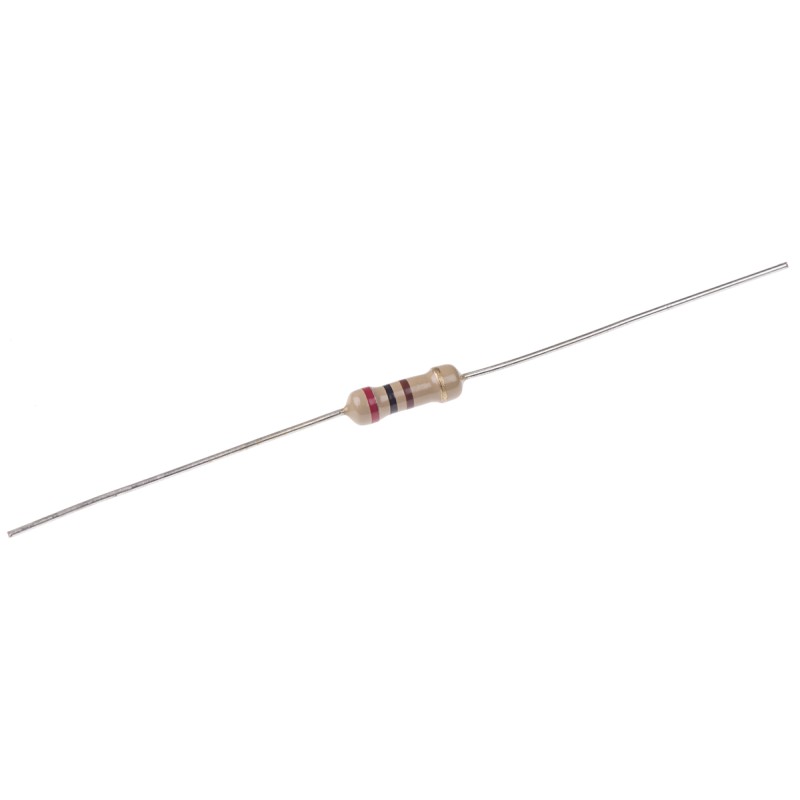 100 pcs - TE Connectivity 200Ω Carbon Film Resistor 0.5W ±5% CFR50J200R