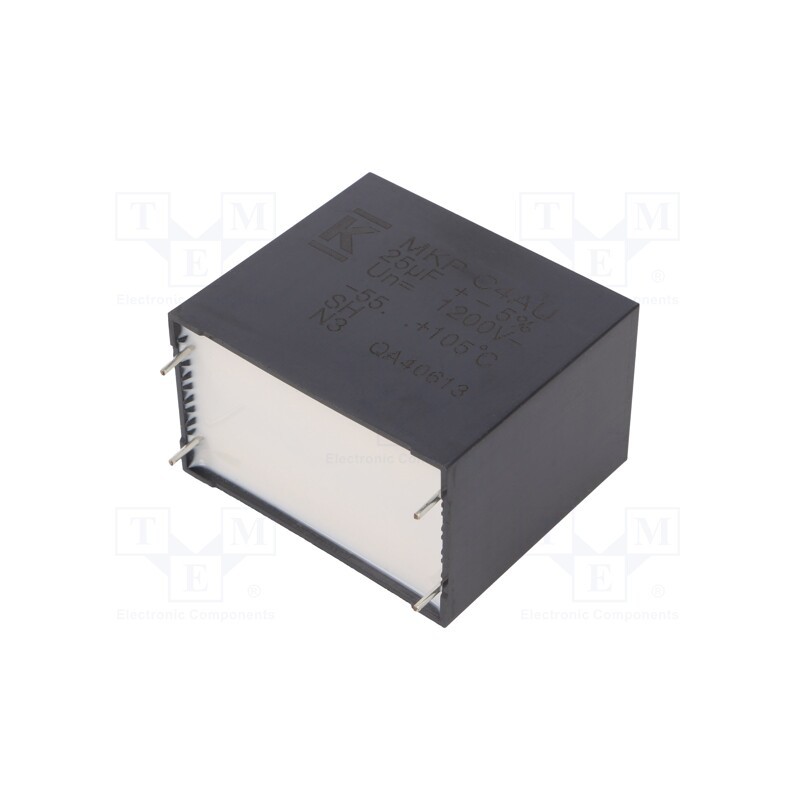 1 pcs x KEMET - C4AUPBW5250M3NJ - Capacitor: polypropylene, DC-Link, 25uF, ESR: 5.1mΩ, THT, ±5%, 22.2A
