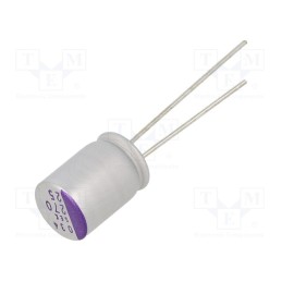 1 pcs x PANASONIC - 25SEK270M - Capacitor: polymer, 270uF, 25VDC, SEK, THT, ±20%, -55÷125°C, 1000h