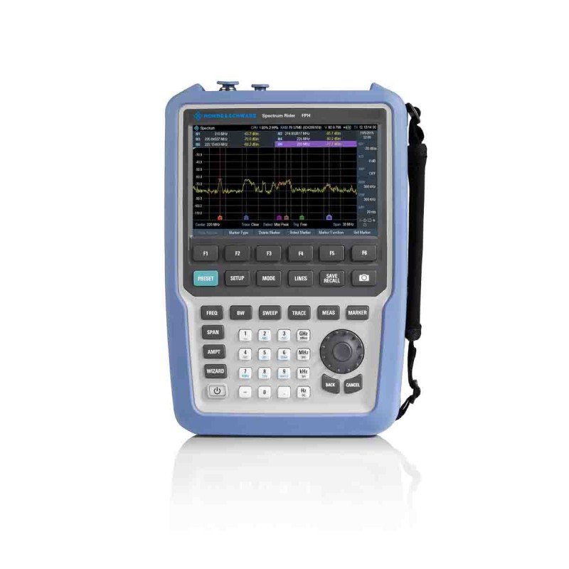 1 pcs - Rohde & Schwarz FPH-COM1 Handheld Spectrum Analyser, 5 KHz - 4 GHz