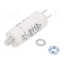 5 pcs x KEMET - C274AC34100AA0J - Capacitor: motors, run, 1uF, 470VAC, Ø25x56.5mm, -25÷85°C, ±5%