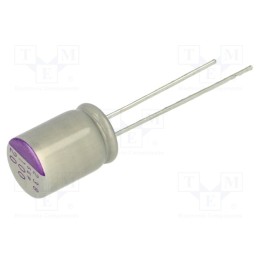 1 pcs x PANASONIC - 20SEP100M - Capacitor: polymer, 100uF, 20VDC, SEP, THT, ±20%, -55÷105°C, Ø8x12mm