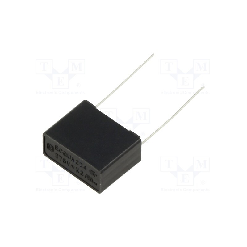 2 pcs x PANASONIC - ECQUAAF224K - Capacitor: polypropylene, ECQUA, 0.22uF, 17.5x14x7.5mm, THT, ±10%