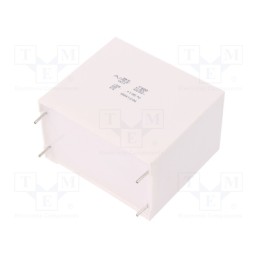 1 pcs x KEMET - C4AQCBW5750A3NJ - Capacitor: polypropylene, DC-Link, 75uF, ESR: 3.1mΩ, THT, ±5%, 6V/μs