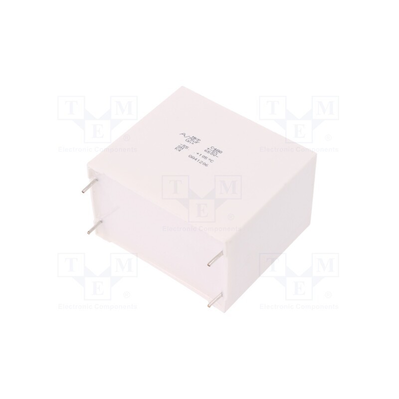 1 pcs x KEMET - C4AQCBW5750A3NJ - Capacitor: polypropylene, DC-Link, 75uF, ESR: 3.1mΩ, THT, ±5%, 6V/μs