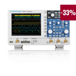 1 pcs - Rohde & Schwarz RTC-BNDL RTC1000 Series Analogue, Digital Bench Oscilloscope Bundle, 2 Analogue Channels, 300MHz