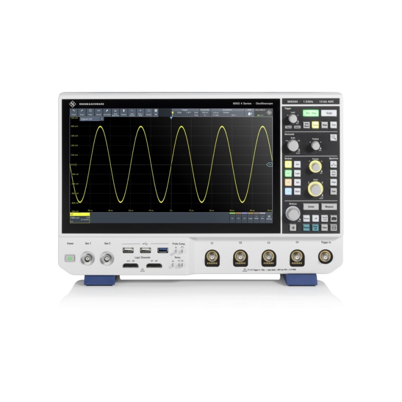 1 pcs - Rohde & Schwarz MXO44-2415 MXO 4 Series Analogue, Digital Bench Oscilloscope, 4 Analogue Channels, 1.5GHz