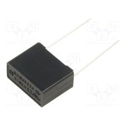 2 pcs x PANASONIC - ECQUAAF224M - Capacitor: polypropylene, ECQUA, 0.22uF, 17.5x14x7.5mm, THT, ±20%