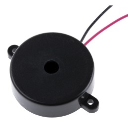 1 pcs - RS PRO 86dB Panel Mount Square Wave External Piezo Buzzer, 30 x 9.5mm, 30V ac Max