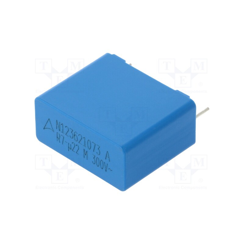 1 pcs x EPCOS - B32023A3224M000 - Capacitor: polypropylene, 220nF, 26.5x22x12mm, THT, ±20%, 22.5mm