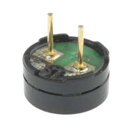 5 pcs - RS PRO 92dB PCB Mount External Magnetic Buzzer Component, 9 (Dia.) x 4.5mm, 2V Min, 6V Max