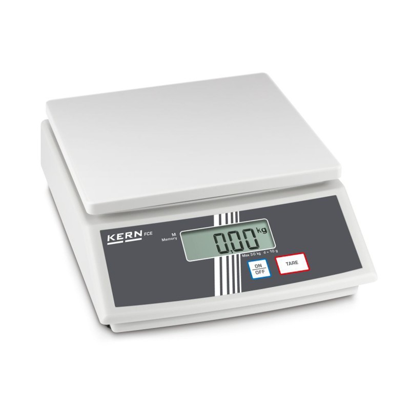 1 pcs - Kern Weighing Scale, 6kg Weight Capacity Type B - North American 3-pin, Type C - European Plug, Type G - British 3-pin