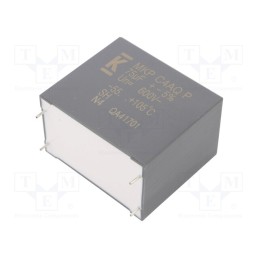 1 pcs x KEMET - C4AQHBW5750P3NJ - Capacitor: polypropylene, DC-Link, 75uF, ESR: 3.4mΩ, THT, ±5%, 28.7A